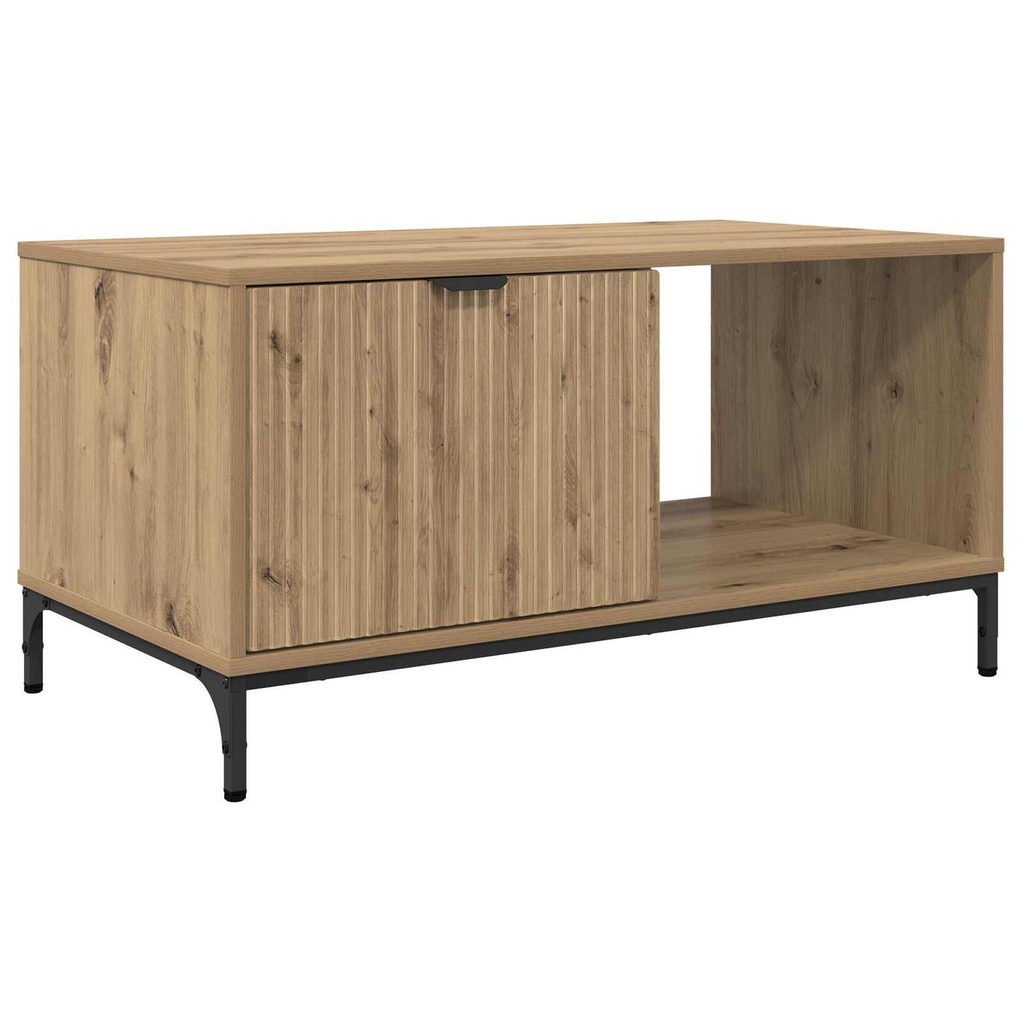 vidaXL Coffee Table Artisan Oak 90 x 49 x 46 cm Engineered Wood