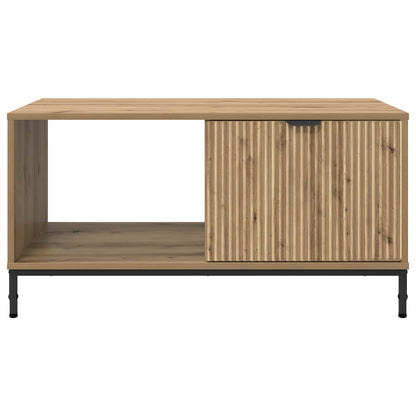 vidaXL Coffee Table Artisan Oak 90 x 49 x 46 cm Engineered Wood