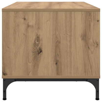 vidaXL Coffee Table Artisan Oak 90 x 49 x 46 cm Engineered Wood
