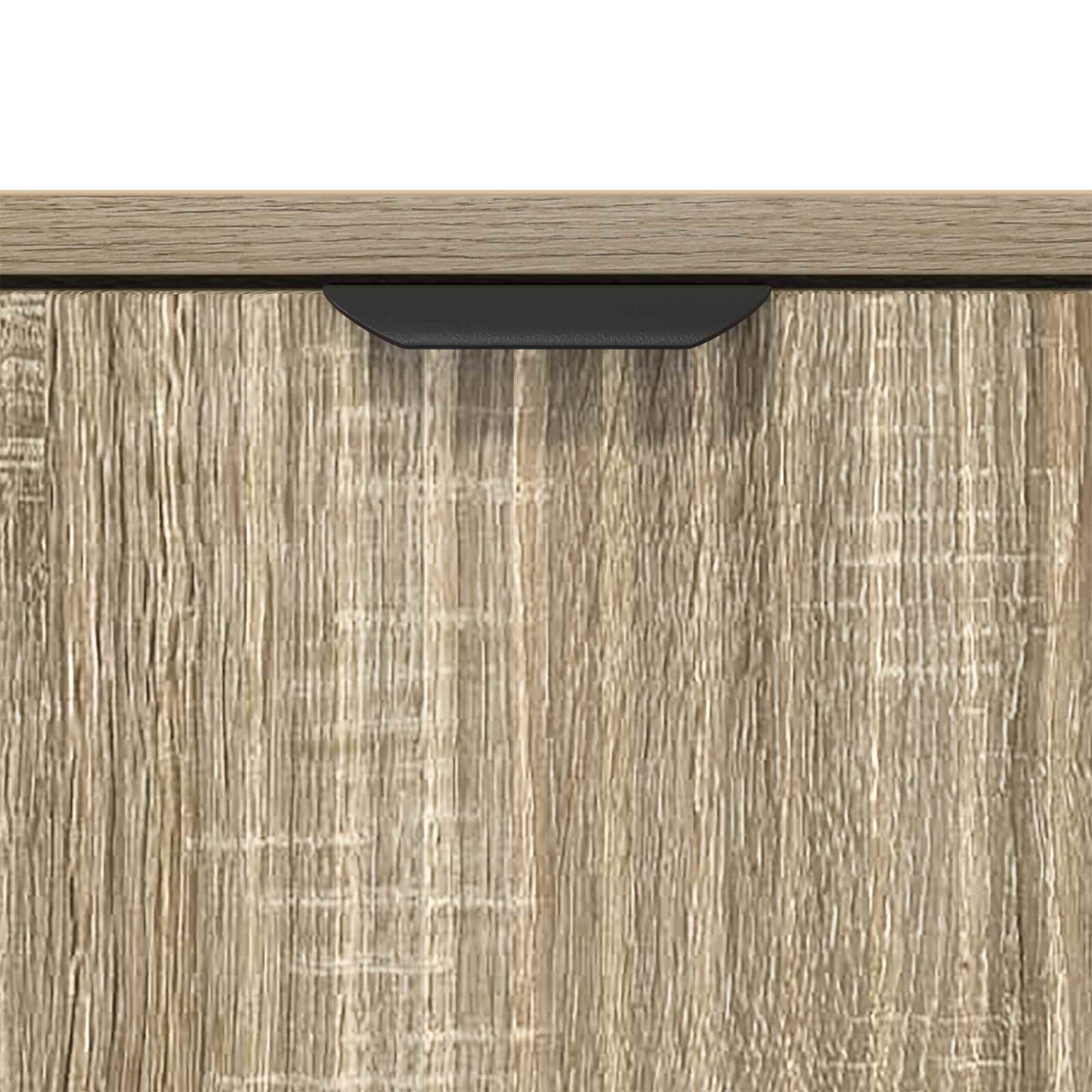 vidaXL Sideboard Sonoma Oak 89.5 x 33 x 82 cm Engineered Wood