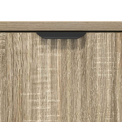 vidaXL Sideboard Sonoma Oak 89.5 x 33 x 82 cm Engineered Wood