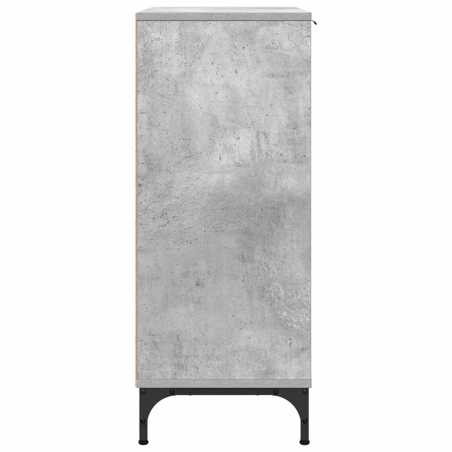 vidaXL Sideboard Concrete Grey 89.5 x 33 x 82 cm Engineered Wood