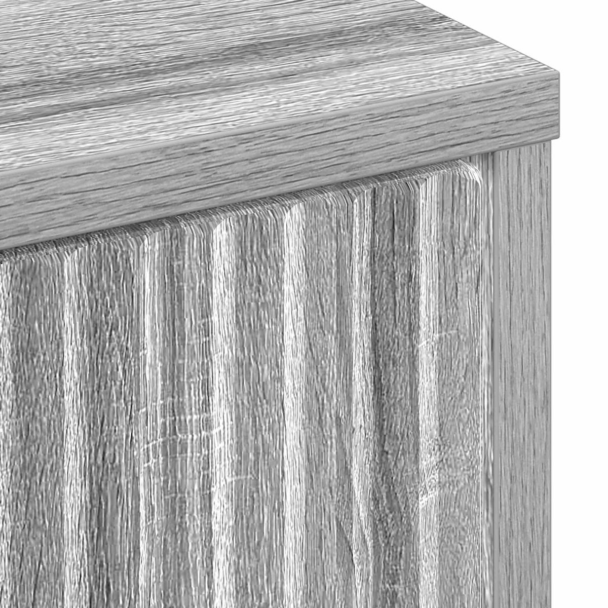 vidaXL Sideboard Grey Sonoma 89.5 x 33 x 82 cm Engineered Wood