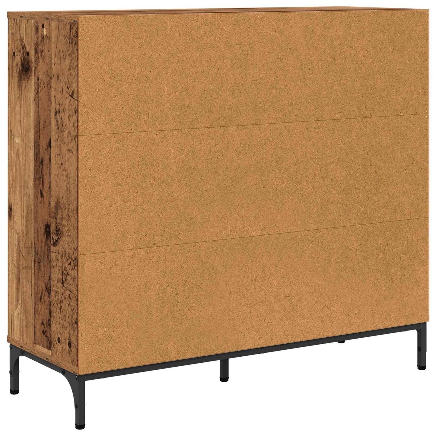 vidaXL Sideboard Old Wood 89.5 x 33 x 82 cm Engineered Wood