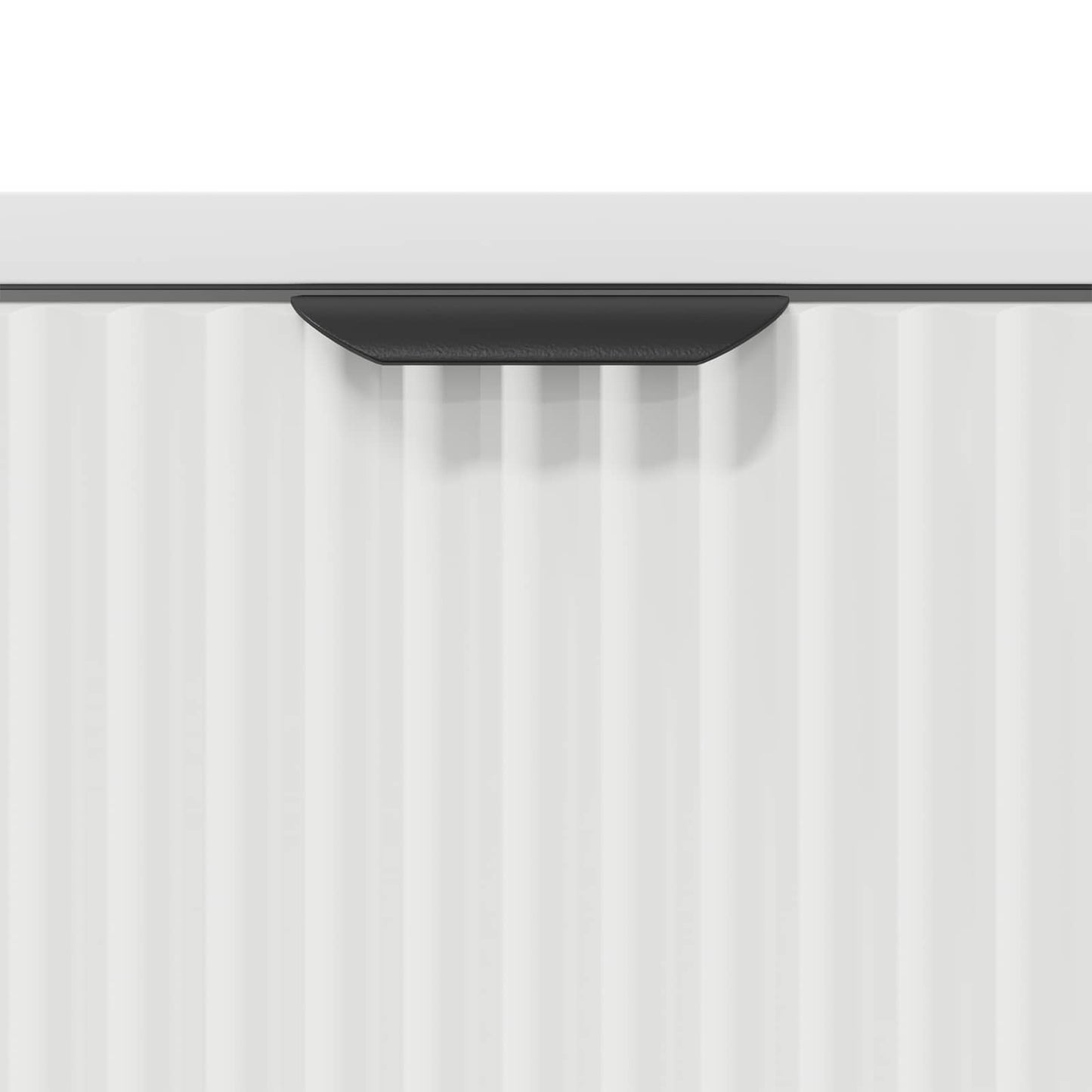 vidaXL Bedside Table White 63.5 x 36 x 61 cm Engineered wood