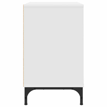 vidaXL Bedside Table White 63.5 x 36 x 61 cm Engineered wood
