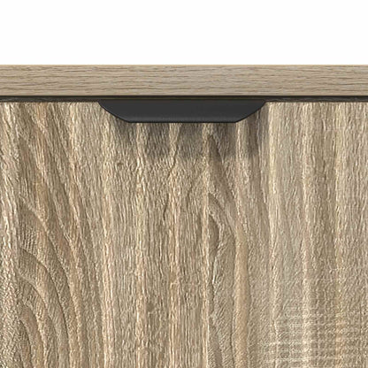 vidaXL Bedside Table Sonoma oak 63.5 x 36 x 61 cm Engineered wood