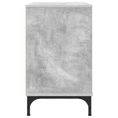 vidaXL Bedside Table Concrete grey 63.5 x 36 x 61 cm Engineered wood