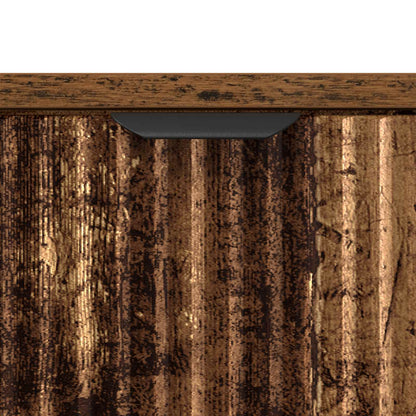 vidaXL Bedside Table Old wood 63.5 x 36 x 61 cm Engineered wood