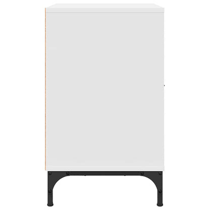 vidaXL Bedside Cabinet White 49 x 36 x 61 cm Engineered wood