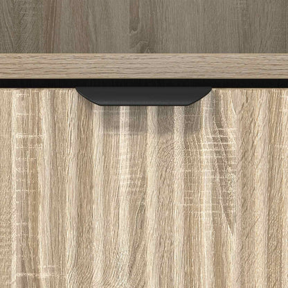 vidaXL Bedside Cabinet Sonoma oak 49 x 36 x 61 cm Engineered wood