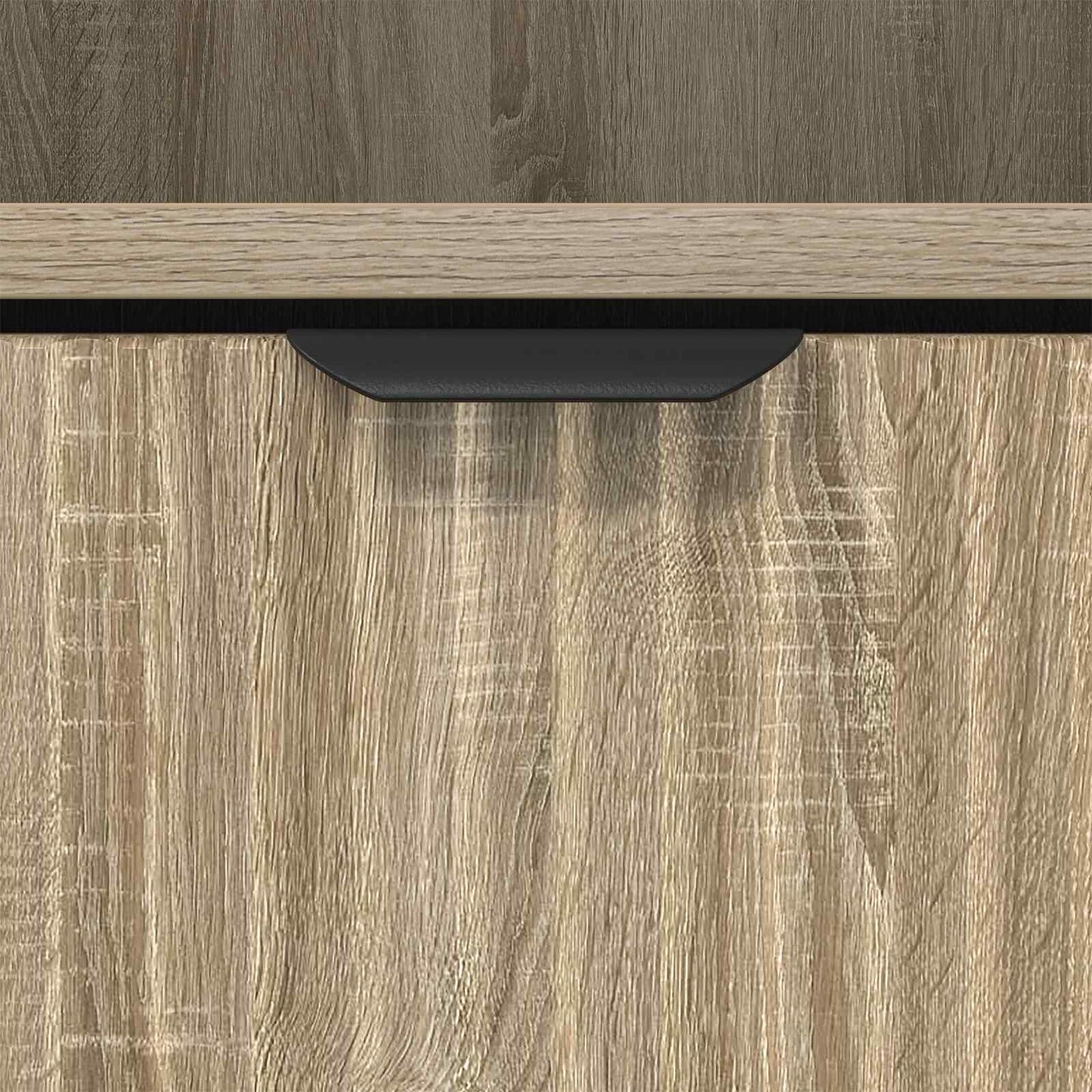 vidaXL Bedside Cabinet with Drawer 2 pcs Sonoma oak 49 x 36 x 61 cm