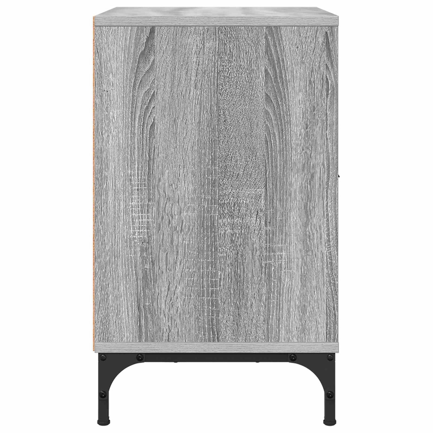 vidaXL Bedside Cabinet Grey sonoma 49 x 36 x 61 cm Engineered wood