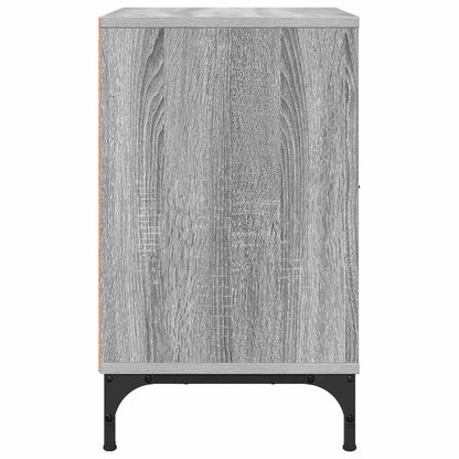 vidaXL Bedside Cabinet Grey sonoma 49 x 36 x 61 cm Engineered wood