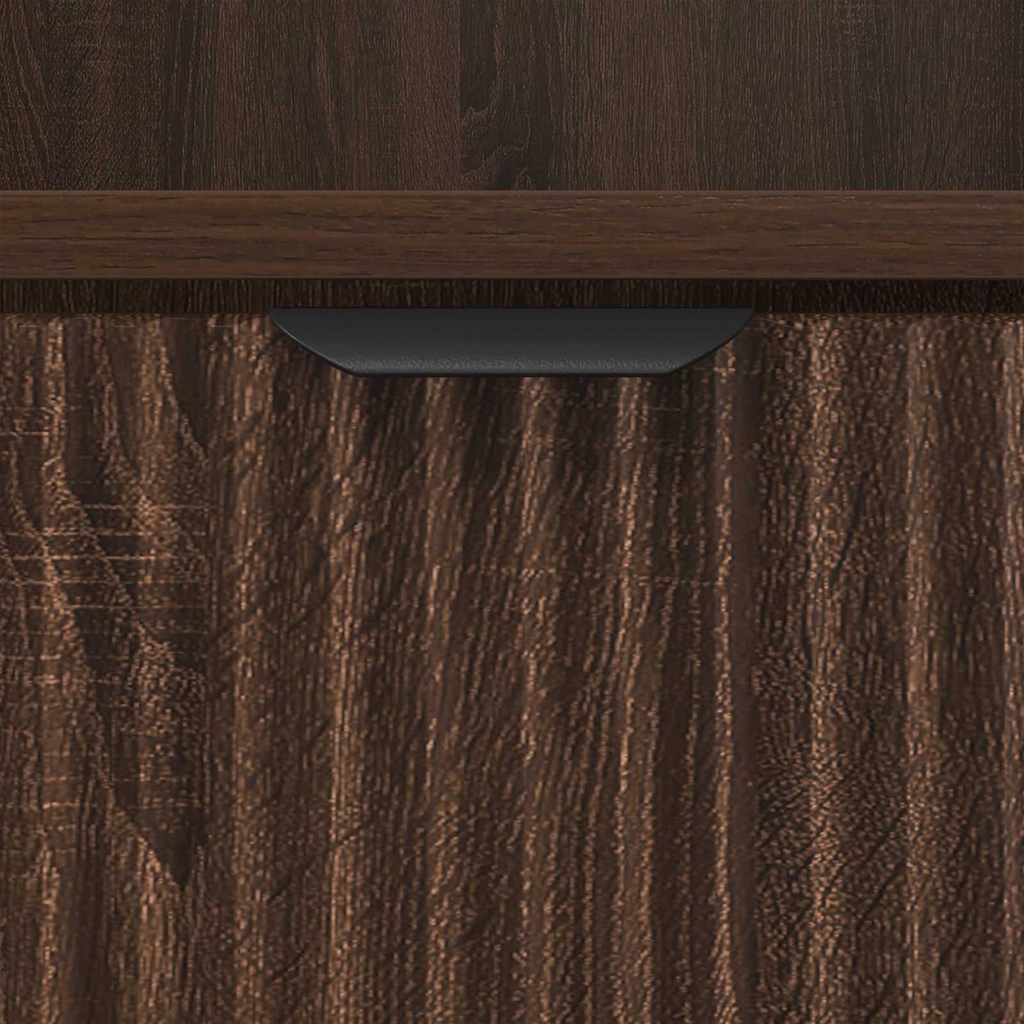vidaXL Bedside Cabinet 2 pcs Brown oak 49 x 36 x 61 cm Engineered wood