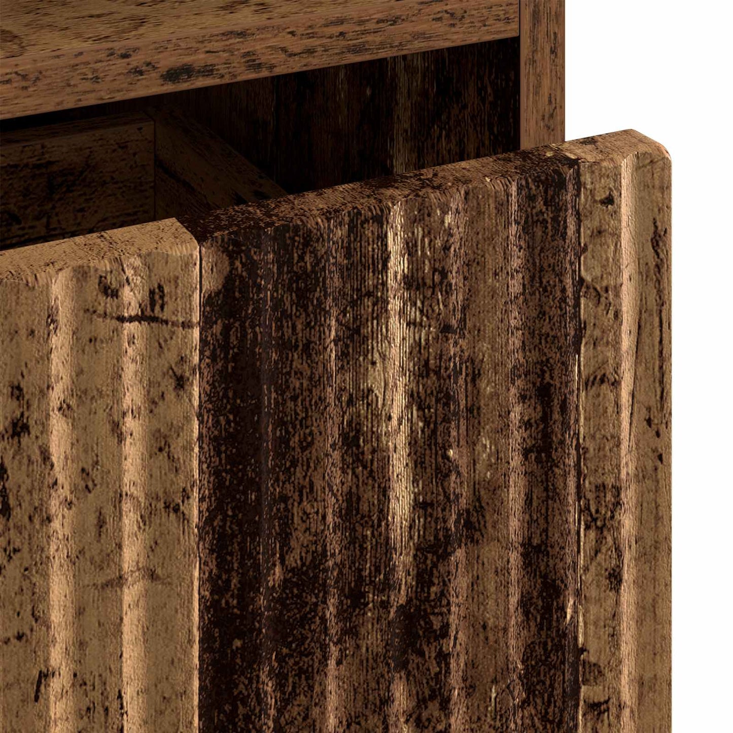 vidaXL Bedside Cabinet Old wood 49 x 36 x 61 cm Engineered wood
