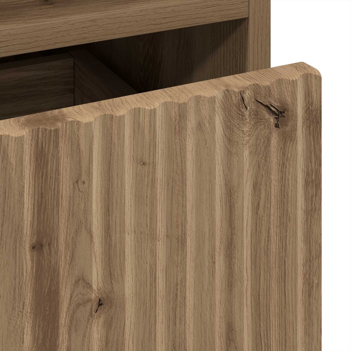 vidaXL Bedside Cabinet Artisan oak 49 x 36 x 61 cm Engineered wood