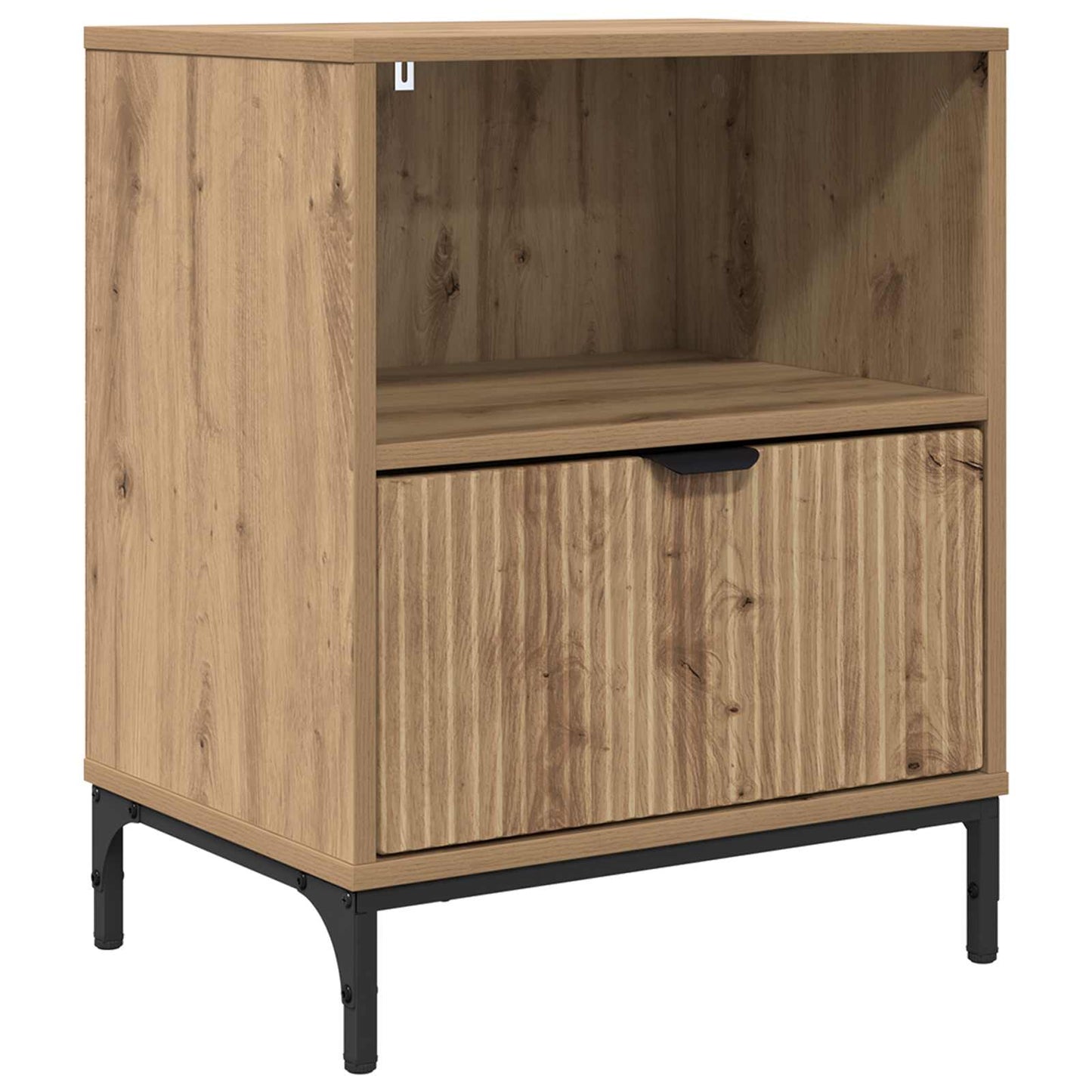 vidaXL Bedside Cabinet Artisan oak 49 x 36 x 61 cm Engineered wood