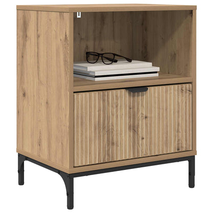 vidaXL Bedside Cabinet Artisan oak 49 x 36 x 61 cm Engineered wood