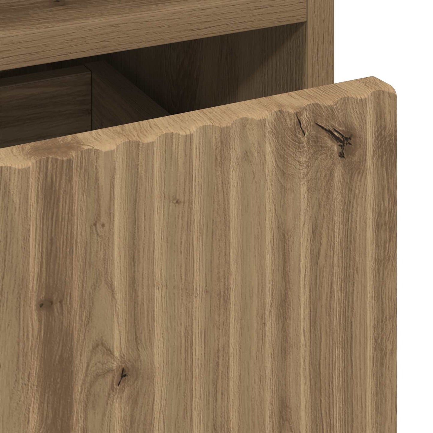 vidaXL Bedside Cabinet 2 pcs Artisan oak 49 x 36 x 61 cm