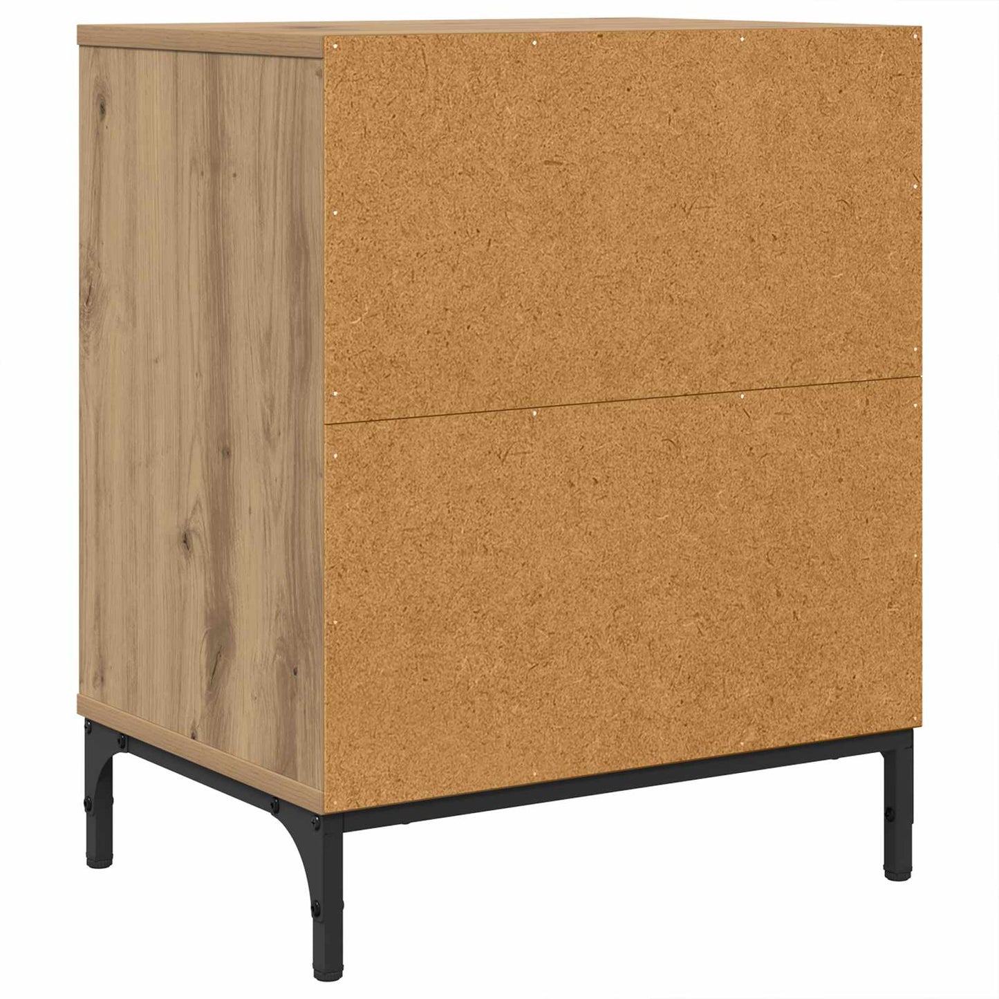 vidaXL Bedside Cabinet 2 pcs Artisan oak 49 x 36 x 61 cm