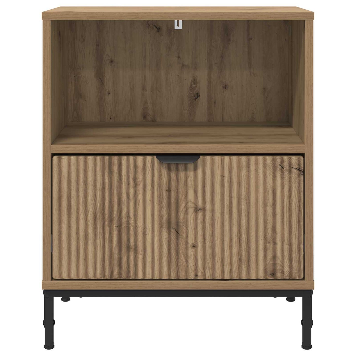 vidaXL Bedside Cabinet 2 pcs Artisan oak 49 x 36 x 61 cm