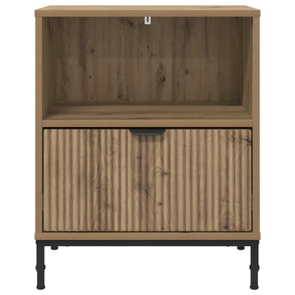 vidaXL Bedside Cabinet 2 pcs Artisan oak 49 x 36 x 61 cm