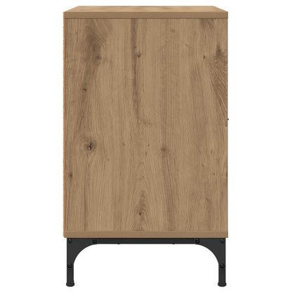 vidaXL Bedside Cabinet 2 pcs Artisan oak 49 x 36 x 61 cm