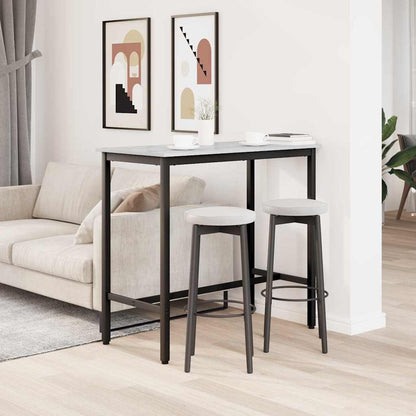 vidaXL Table Grey Sonoma 100 x 50 x 90.5 cm Engineered Wood and Steel