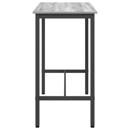 vidaXL Table Grey Sonoma 100 x 50 x 90.5 cm Engineered Wood and Steel