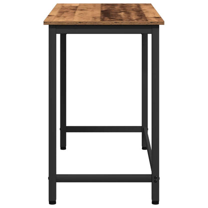 vidaXL Table Old Wood 80 x 50 x 76.5 cm Engineered Wood and Steel