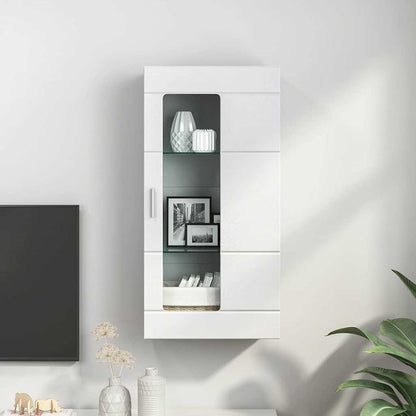 vidaXL Wooden Cabinet White Engineered Wood