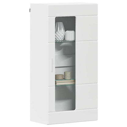 vidaXL Wooden Cabinet White Engineered Wood
