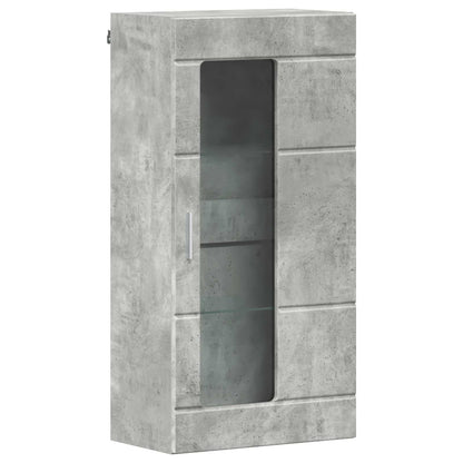 vidaXL Wooden Cabinet Concrete Grey 50 x 29 x 100 cm Engineered Wood