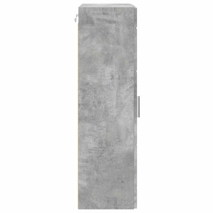vidaXL Wooden Cabinet Concrete Grey 50 x 29 x 100 cm Engineered Wood