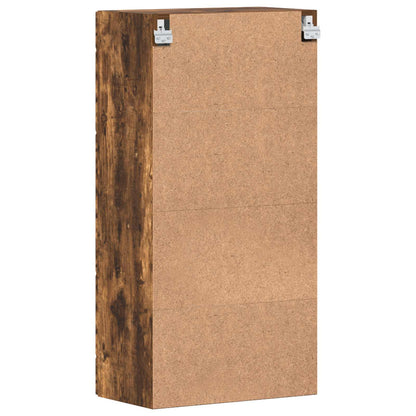 vidaXL Wooden Cabinet Smoked Oak Engineered Wood