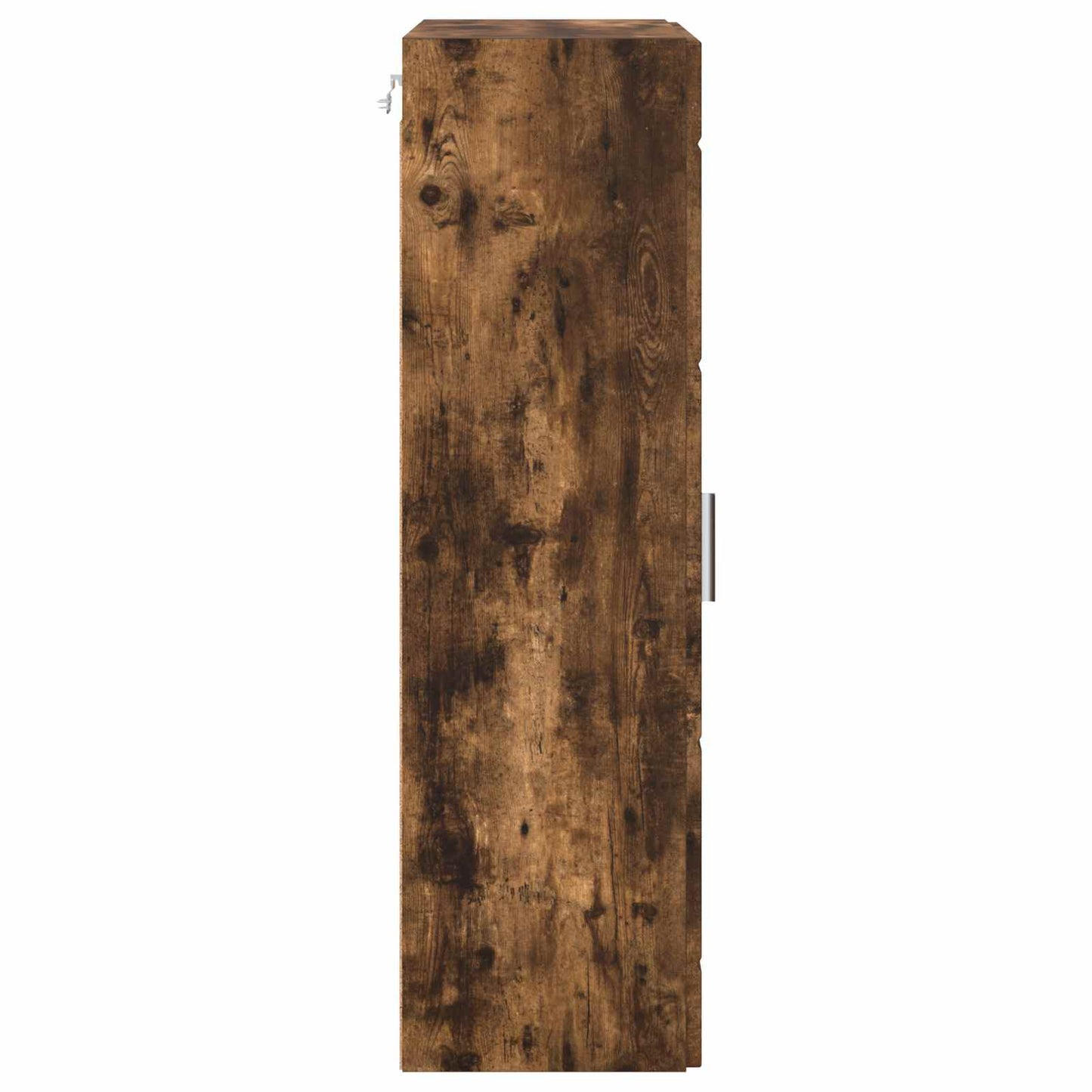 vidaXL Wooden Cabinet Smoked Oak Engineered Wood