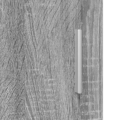 vidaXL Wooden Cabinet Grey Sonoma 50 x 29 x 100 cm Engineered Wood