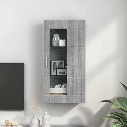 vidaXL Wooden Cabinet Grey Sonoma 50 x 29 x 100 cm Engineered Wood
