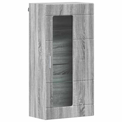 vidaXL Wooden Cabinet Grey Sonoma Engineered Wood