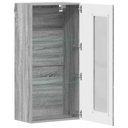 vidaXL Wooden Cabinet Grey Sonoma 50 x 29 x 100 cm Engineered Wood