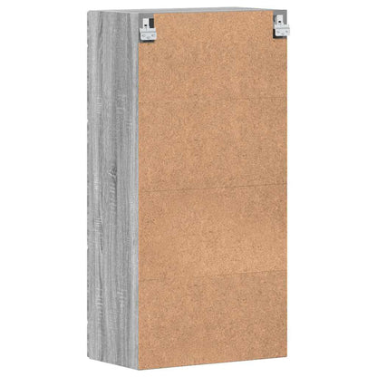 vidaXL Wooden Cabinet Grey Sonoma 50 x 29 x 100 cm Engineered Wood