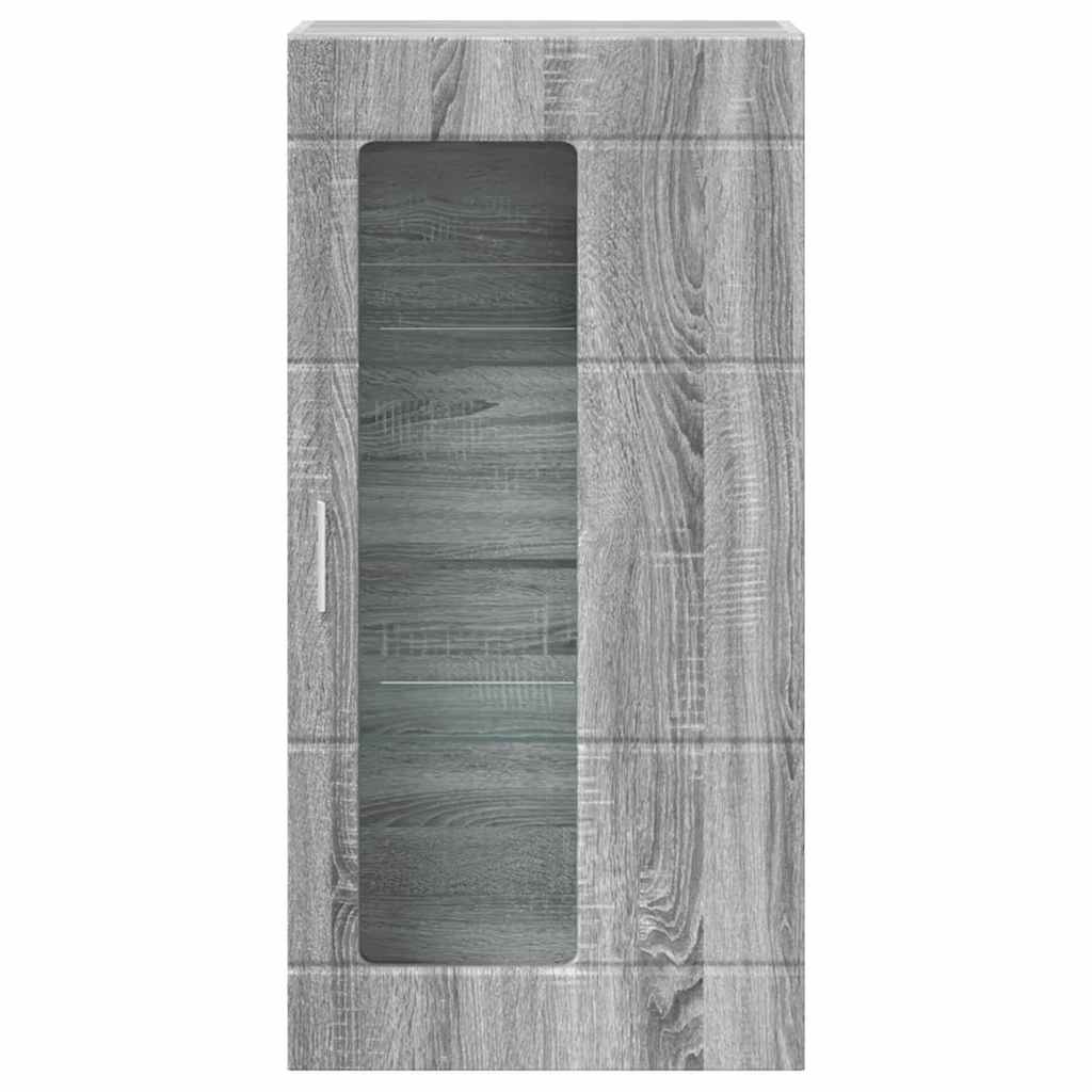 vidaXL Wooden Cabinet Grey Sonoma 50 x 29 x 100 cm Engineered Wood