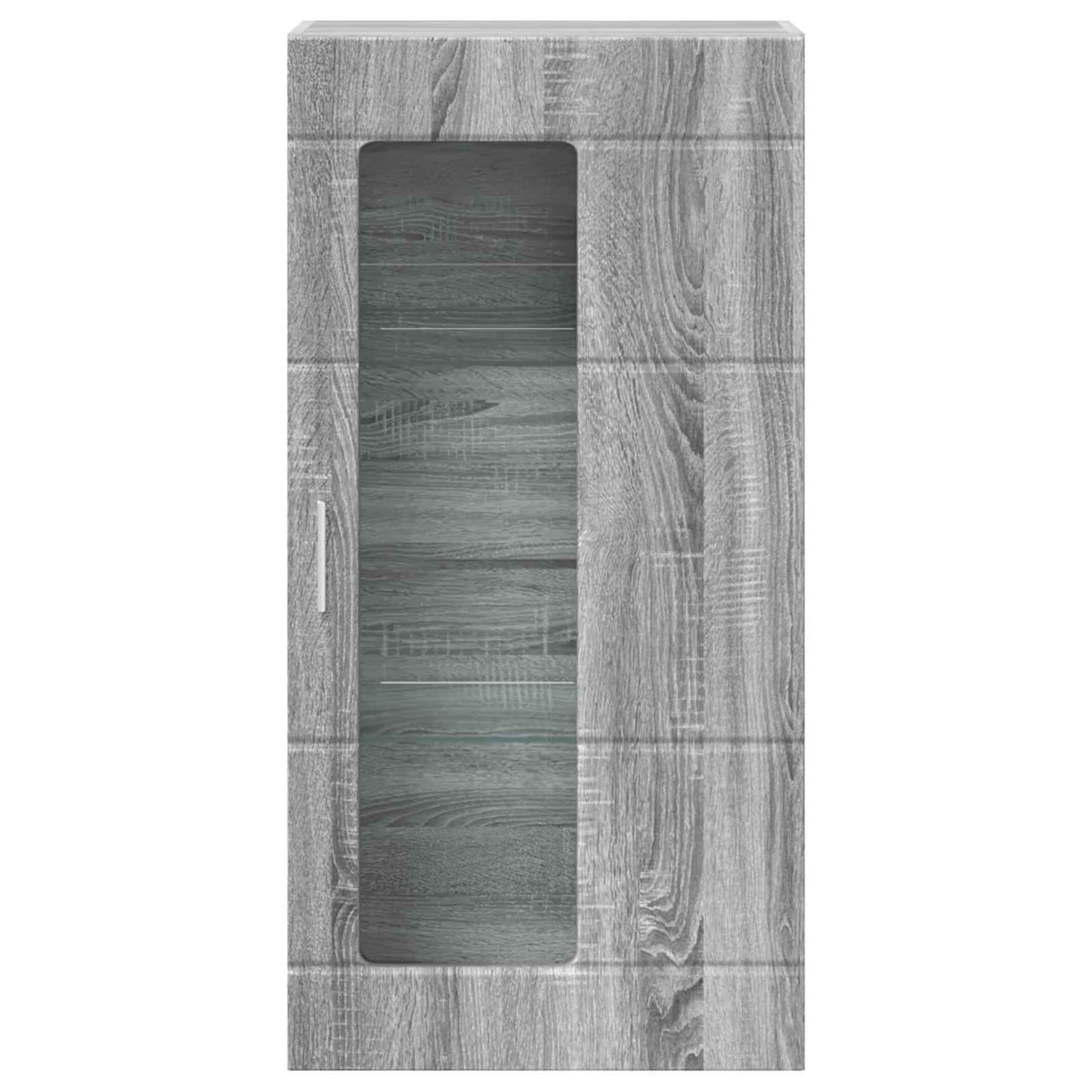 vidaXL Wooden Cabinet Grey Sonoma Engineered Wood