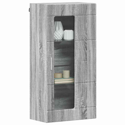 vidaXL Wooden Cabinet Grey Sonoma 50 x 29 x 100 cm Engineered Wood