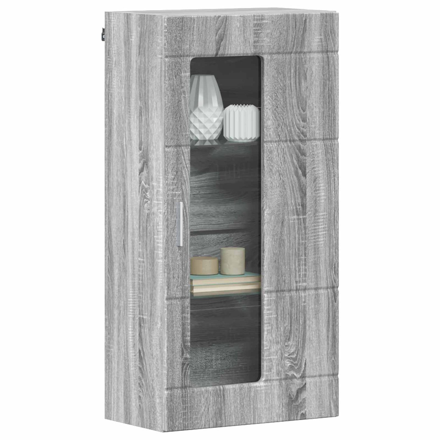 vidaXL Wooden Cabinet Grey Sonoma Engineered Wood