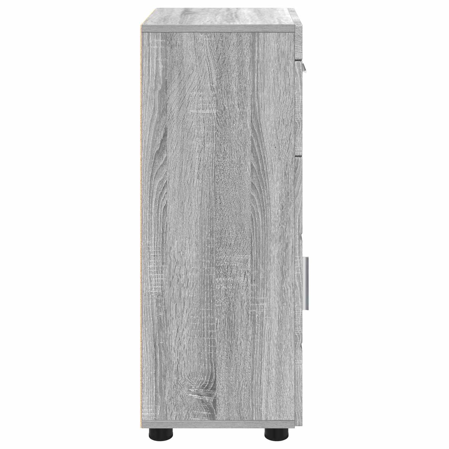 vidaXL Wooden Cabinet Grey Sonoma Engineered Wood