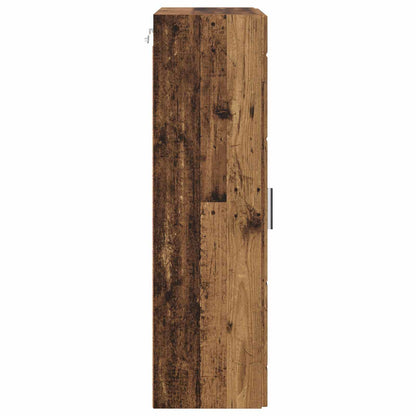 vidaXL Wooden Cabinet Old Wood 50 x 29 x 100 cm Engineered Wood