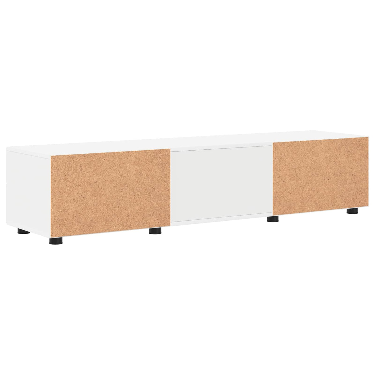 vidaXL Wooden Cabinet 150 x 39 x 30 cm White Engineered Wood