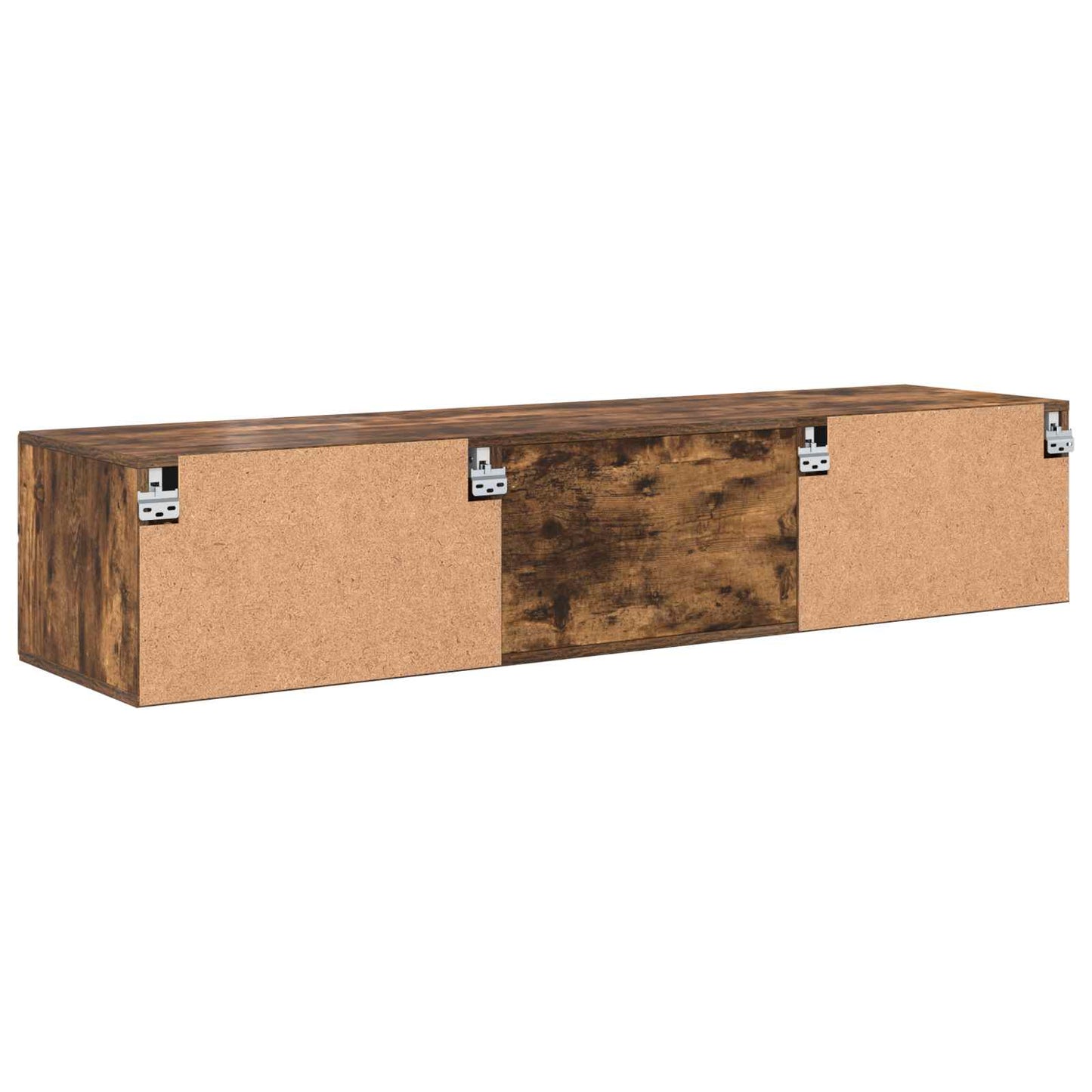vidaXL Wooden Cabinet Smoked Oak 150 x 39 x 30 cm Engineered Wood